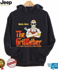 The Grillfather Thew Man The Myth The Legend Shirt