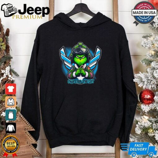 The Grinch Fight For The Sky Merry Christmas Shirt