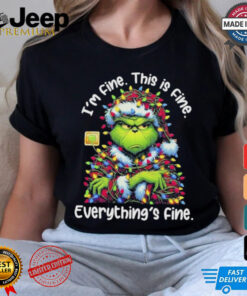 The Grinch Light I’m Fine This Is Fine Everything’s Fine Shirt