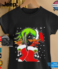 The Grinch Stole The Reindeer and The Moose Christmas shirt