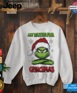 The Grinch just waiting for Grinchmas X Mas 2024 shirt