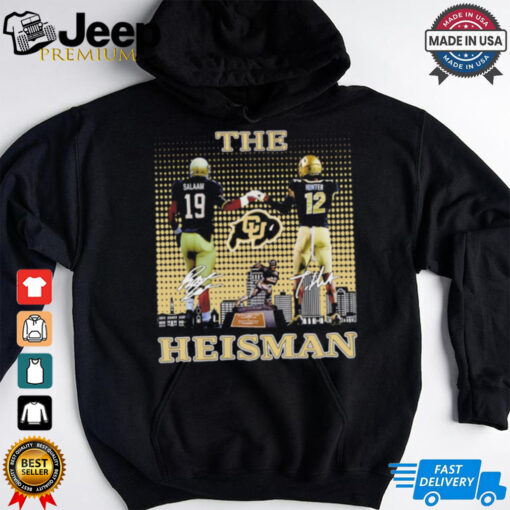 The Heisman Trophy Award Winner Colorado Buffaloes Salaam Hunter shirt