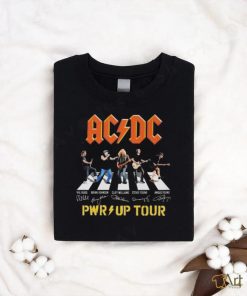 The High Voltage Album ACDC PWR Up Tour 2024 Abbey Road Signs Shirt