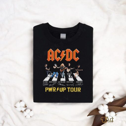 The High Voltage Album ACDC PWR Up Tour 2024 Abbey Road Signs Shirt