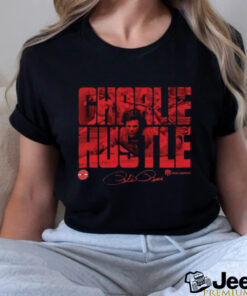 The Hit King Charlie Hustle Pete Rose Signature t shirt