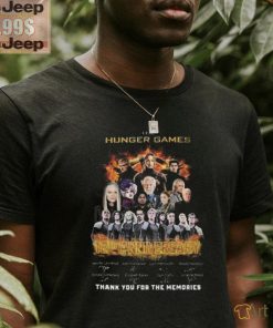 The Hunger Game 12th Anniversary 2012 2024 Signature Thank You For The Memories Unisex T Shirt