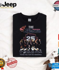 The Indiana Fever WNBA Thank You For The Memories T Shirt