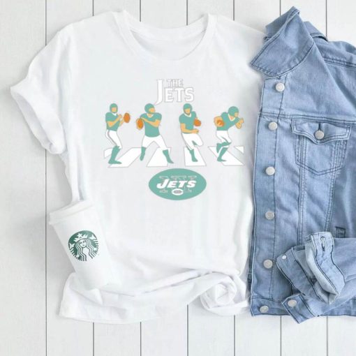 The Jets outline player New York Jets football logo 2024 shirt