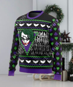 The Joker Happy Face Ugly Christmas Sweater