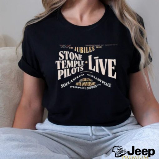 The Jubilee Tour 2024 Merch Stone Temple Pilots Celebrating 30th Anniversary Shirts