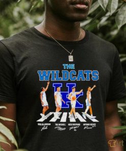 The Kentucky Wildcats basketball abbey road signatures shirt