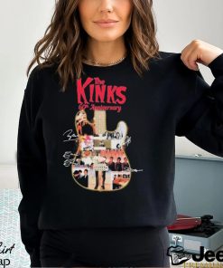 The Kinks 60th Anniversary Collection Signatures shirt