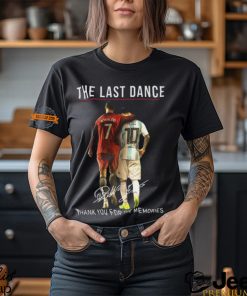 The Last Dance Messi & Ronaldo Thank You For The Memories T Shirt