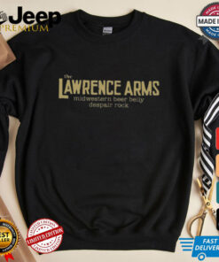 The Lawrence Arms Midwestern Beer Belly Despair Rock T Shirt