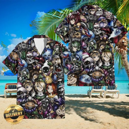 The Legend Of Zelda All Zelda Characters Tropical Hawaiian Shirt