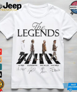 The Legends Abbey Road Juice WRLD Lil Peep Mac Miller Shirt 2D Print, Hoodie