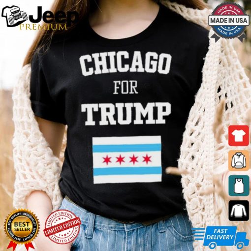 The Lioness Chicago For Trump Flag Shirt