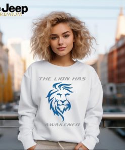 The Lions Has Awakened Detroit Football shirt