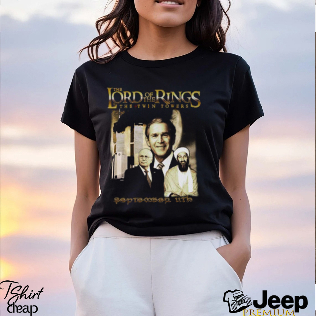 The Lord Of The Rings The Twin Towers September 11th Shirt - teejeep