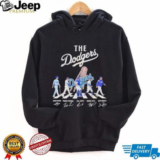 The Los Angeles Dodgers Abbey Road Signatures Shirt