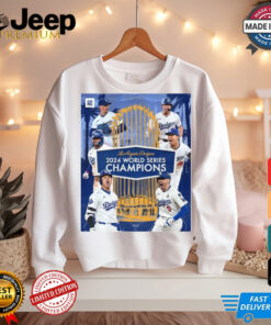 The Los Angeles Dodgers Win Their 8th World Series Champions Complex Sports MLB 2024 Poster t shirt