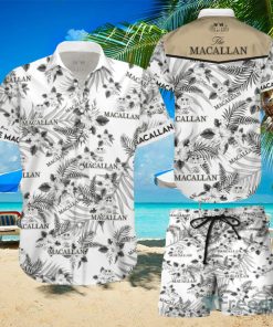 The Macallan Whisky Hawaiian Shirts And Short Summer Beach Set