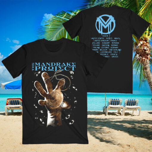 The Mandrake Project 2024 Tour Medallion Tee shirts