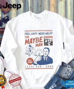 The Maybe Man Retro Ad shirt