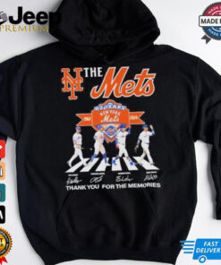 The Mets Abbey Road NLCS 62 Years 1962 2024 Thank You For The Memories Signatures Shirt