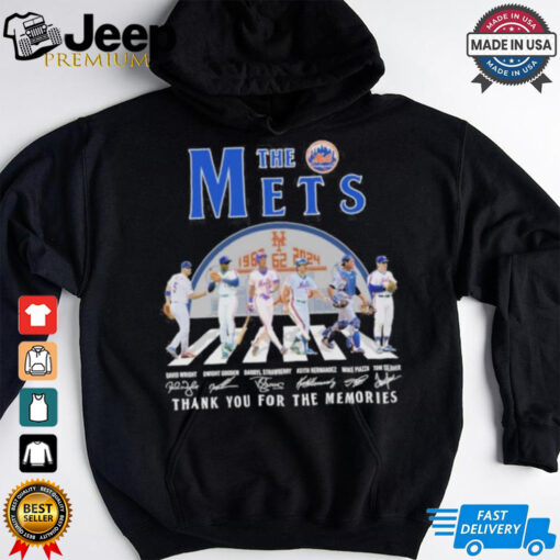 The Mets Baseball Abbey 1962 2024 Thank You For The Memories Signatures Shirt