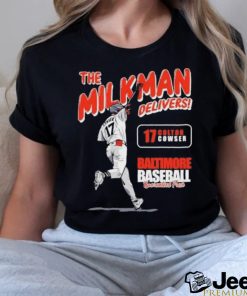 The Milkman Delivers Colton Cowser Baltimore Baseball Guaranteed Fresh shirt