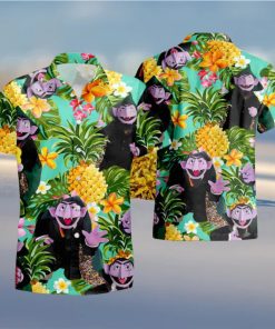 The Muppet Show Count Von Count Hawaiian Shirt And Short