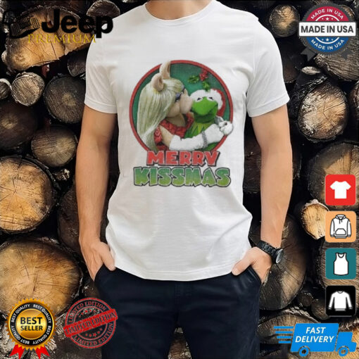 The Muppets Kermit Miss Piggy Merry Kissmas Shirt