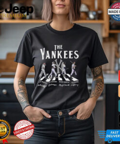 The New York Yankees Baseball Walking Signatures 2024 T shirt