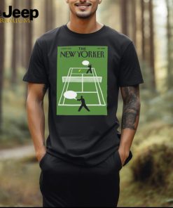 The New Yorker July 2024 Tennis Poster shirt