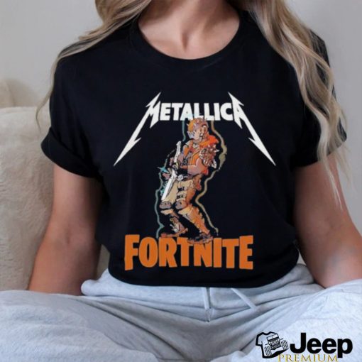 The Official Fortnite Game X Metallica Merch Collaboration In M72 Fire Fan Gifts T Shirt