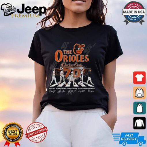 The Orioles 70 Years Of 1954 2024 Baltimore Orioles T Shirt