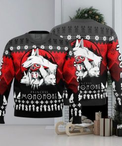 The Pack Princess Mononoke Ugly Christmas Sweater