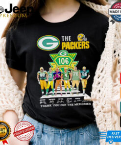 The Packers shirt 1919 2025 thank you for the memories