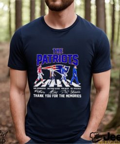 The Patriots Abbey Road thank you for the memories shirt