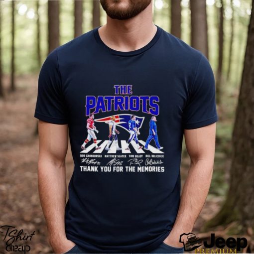 The Patriots Abbey Road thank you for the memories shirt