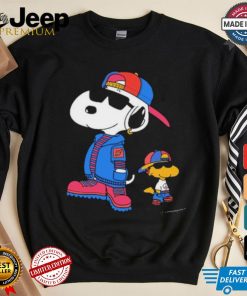 The Peanuts Snoopy And Woodstock 2 Cool Snoopy 8 30 Drop T shirt