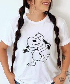 The Peanuts Snoopy angry shirt