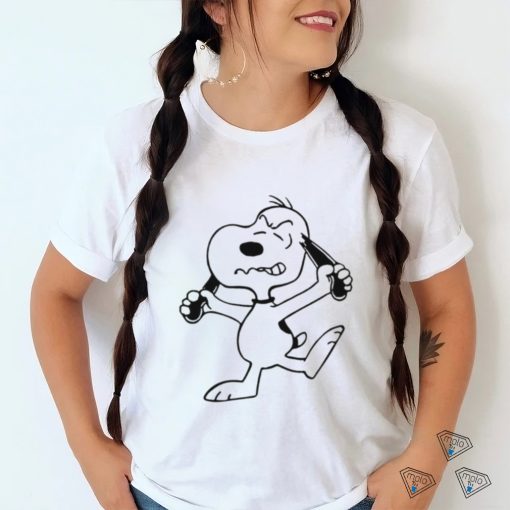 The Peanuts Snoopy angry shirt