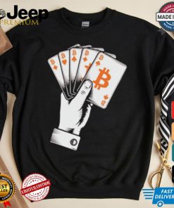 The Perfect Bitcoin Poker Hand T Shirt