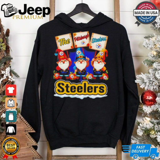 The Pittsburgh Steelers Gnomes Christmas shier