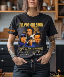 The Pop Out Show Kendrick Lamar signatures thank you for the memories June 19 2024 t shirt