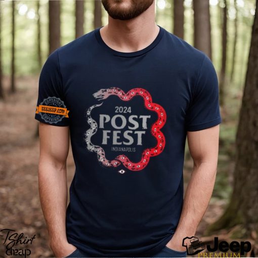 The Post Festival 2024 Snake Logo Indianapolis Indiana On 25 27 July 2024 Unisex T Shirt