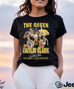 The Queen Caitlin Clark NCAA’s Women’s All Time Leading Scorer T Shirt