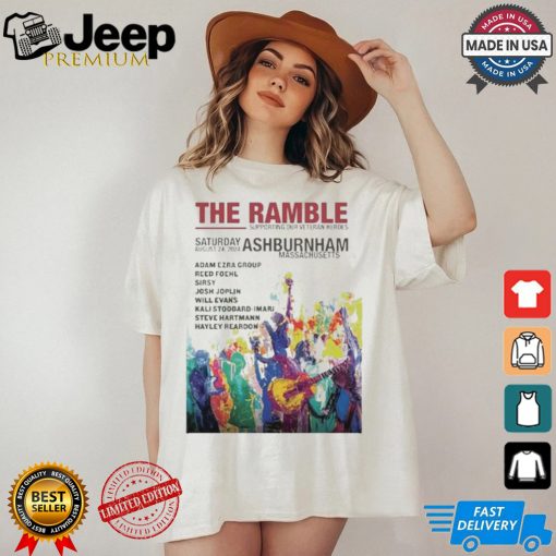 The Ramble Supporting Our Veteran Heroes Ashburnham Massachusetts Ramble Fifteen 2024 T Shirts